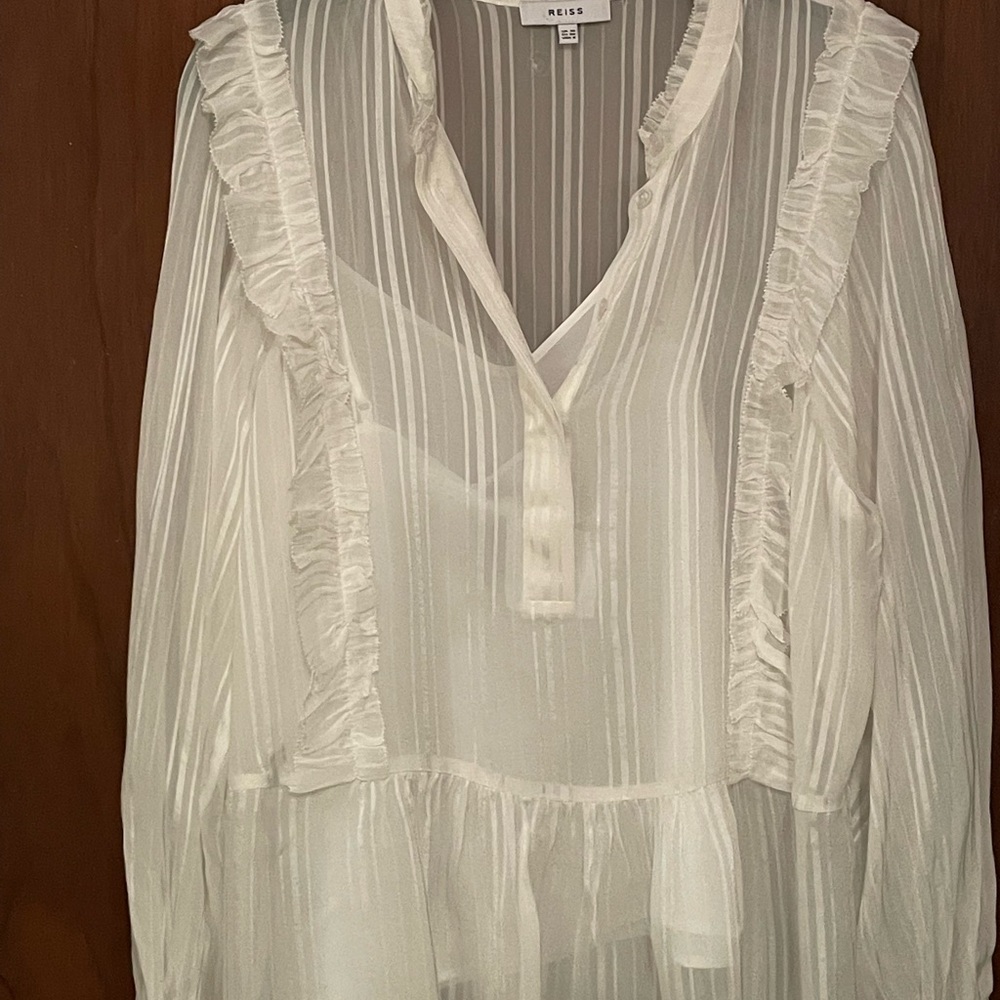 REISS White Blouse NWT